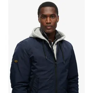 Militaire jack met capuchon Superdry MA1 image-5