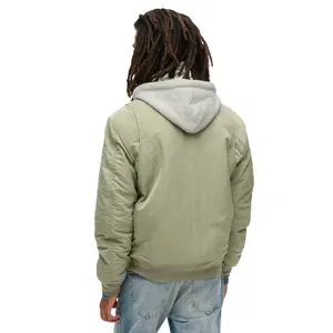 Militaire jack met capuchon Superdry MA1 image-3