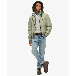 Militaire jack met capuchon Superdry MA1 image-1