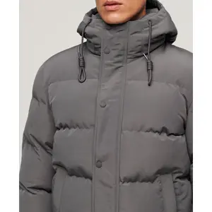 Hooded puffer jacket Superdry Everest image-5