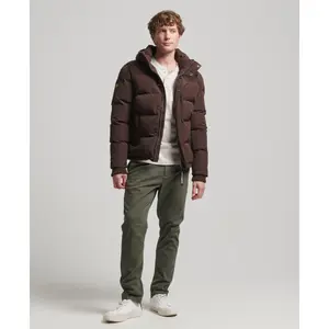 Hooded puffer jacket Superdry Everest image-1
