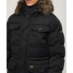 Parka with faux fur Superdry Chinook image-5