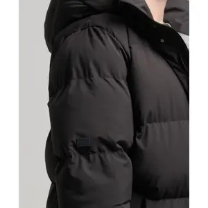 Long hooded down jacket Superdry image-3