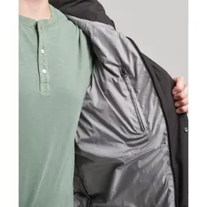 Long hooded down jacket Superdry image-4