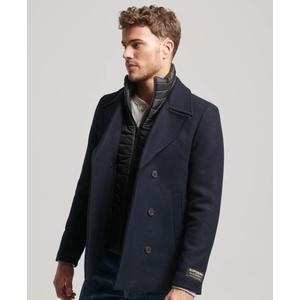 2 in 1 wool coat Superdry image-2