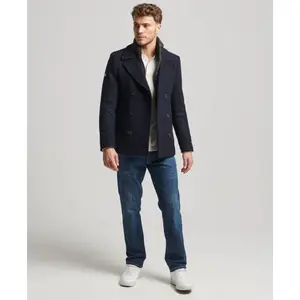2 in 1 wool coat Superdry image-1