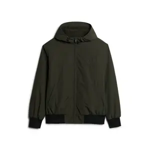 Nylon hooded bomber jacket Superdry Surplus image-1