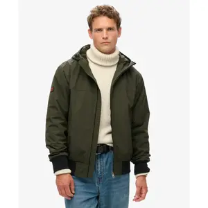 Nylon hooded bomber jacket Superdry Surplus image-5