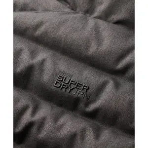 Doudoune à capuche en tweed Superdry image-6