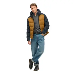 Doudoune à capuche Superdry Colour Block image-2