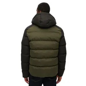 Doudoune à capuche Superdry Colour Block image-4