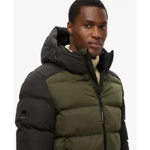 Doudoune à capuche Superdry Colour Block image-5