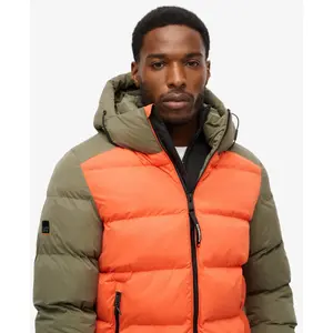 Plumífero con capucha Superdry Colour Block image-5