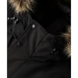 Faux fur bomber jacket Superdry Everest image-5
