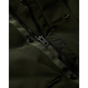 Down jacket Superdry Bomber à fourrure synthétique Everest image-1