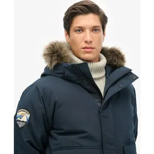 Faux fur bomber jacket Superdry Everest image-5