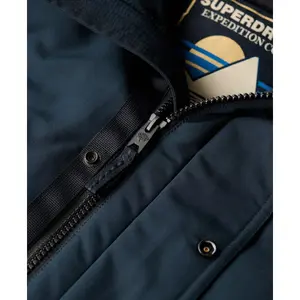 Faux fur bomber jacket Superdry Everest image-6