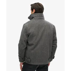 Wool work jacket Superdry Merchant Chore image-4