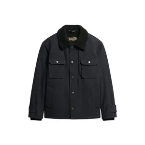 Wool work jacket Superdry Merchant Chore image-0