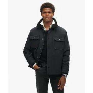 Wool work jacket Superdry Merchant Chore image-1