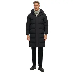 Doudoune longue à capuche Superdry