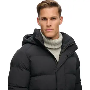 Lange jas met capuchon Superdry image-1