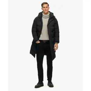 Lange jas met capuchon Superdry image-4