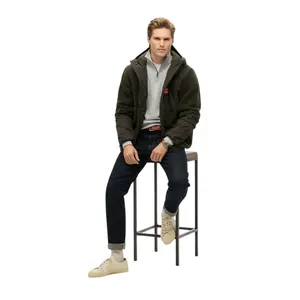 Lammfell-Hoodie Superdry Expedition Hybrid image-2