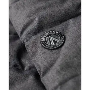 Chevron quilted jacket Superdry City image-6