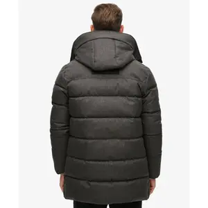 Chevron quilted jacket Superdry City image-3
