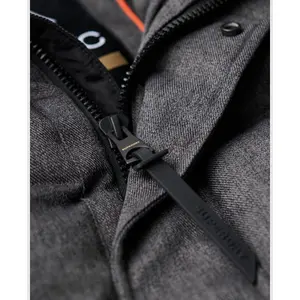 Chevron quilted jacket Superdry City image-5