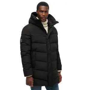 Herringbone puffer jacket Superdry City image-2