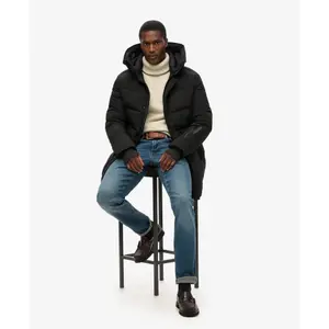 Herringbone puffer jacket Superdry City image-3