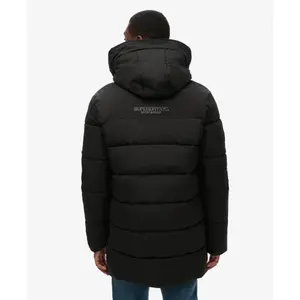Herringbone puffer jacket Superdry City image-4