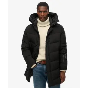 Herringbone puffer jacket Superdry City image-1