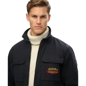 Veste à zip et écussons Superdry image-5