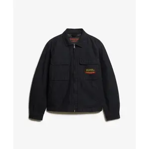 Veste à zip et écussons Superdry image-0