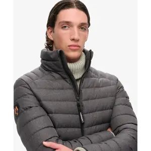 Tweed puffer jacket Superdry Fuji image-5