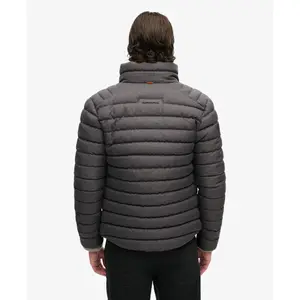 Tweed puffer jacket Superdry Fuji image-4