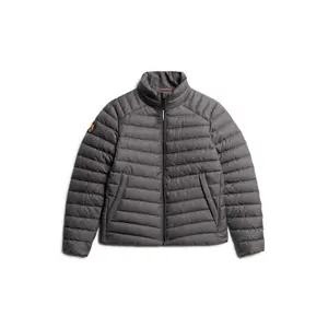 Tweed puffer jacket Superdry Fuji image-0