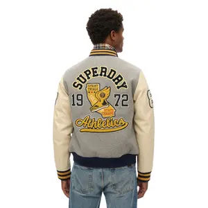 Bomber à écussons Superdry College image-5