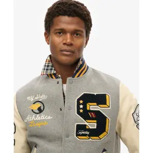 Bomber à écussons Superdry College image-6