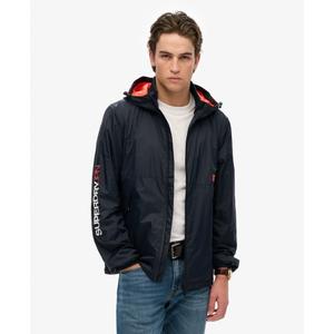 Camisola impermeável com capuz e logo Superdry image-2