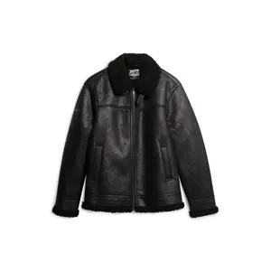 Faux sheepskin aviator jacket Superdry