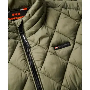 Casaco acolchado em losangos Superdry Fuji Lite image-6