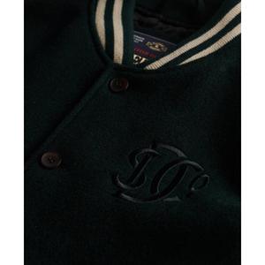 Plumífero Superdry Bomber en laine Varsity Monogram image-1