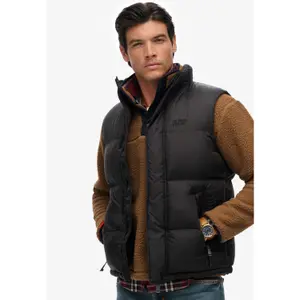 Sleeveless down jacket Superdry Tech image-3