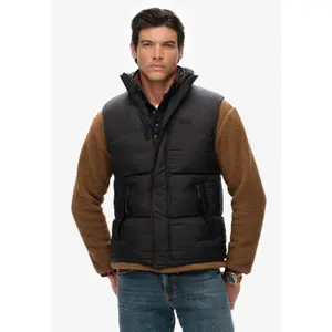 Sleeveless down jacket Superdry Tech image-1