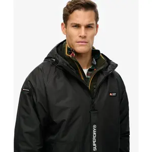 Płaszcz przeciwwiatrowy z kapturem Superdry image-4