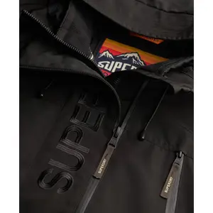 Corta-vento com capuz e logo bordado Superdry Ultimate image-1